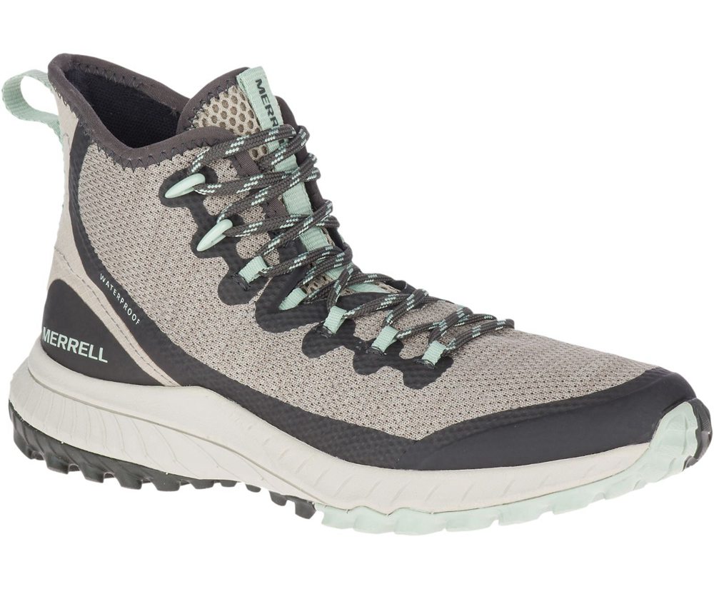 Merrell Støvler Dame - Bravada Mid Waterproof - Grå - ZQP064513
